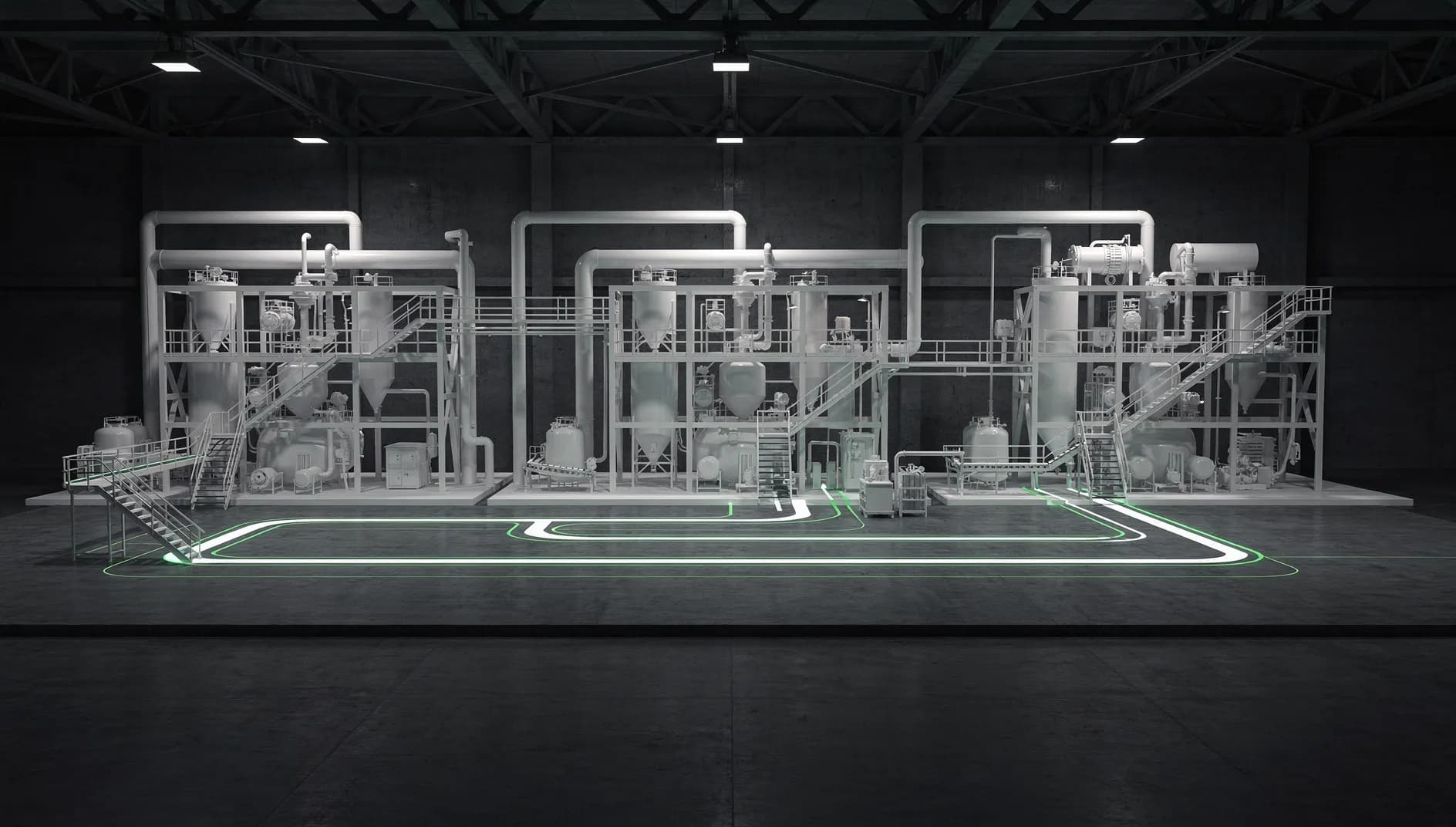 Environnement opérationnel industriel et logistique